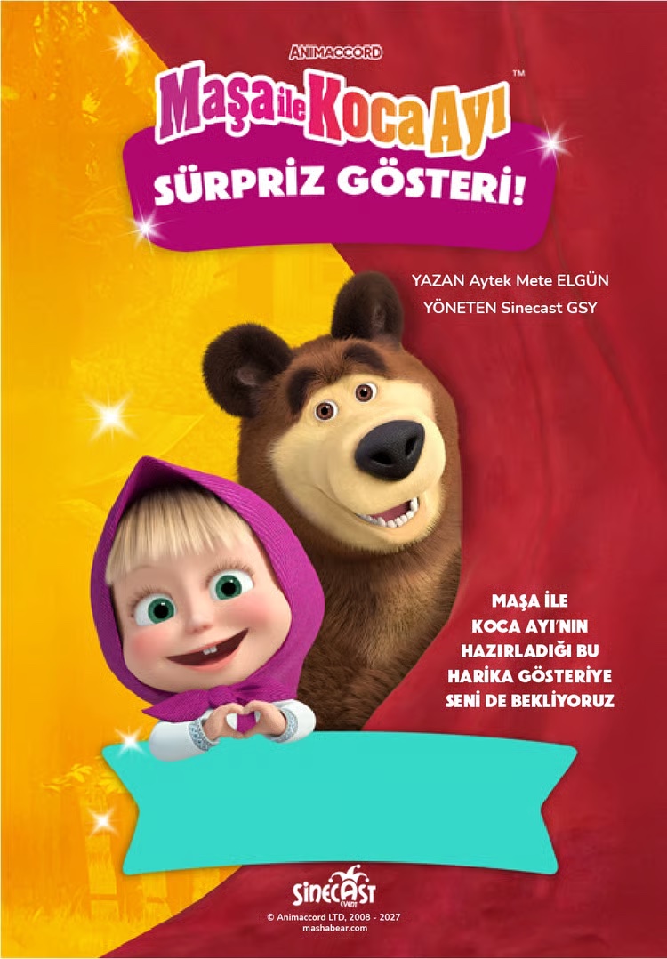 Maşa ile Koca Ayı 'Sürpriz Gösteri'